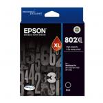 Epson DURABrite 802XL Ink Cartridge - Black for Epson WorkForce Pro WF4720 / WF4740 Printer