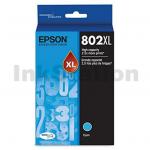 Epson Durabrite 802XL Ink Cartridge - Cyan for Epson WorkForce Pro WF4720 / WF4740 Printer