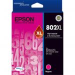Epson Durabrite 802XL Ink Cartridge - Magenta for Epson WorkForce Pro WF4720 / WF4740 Printer