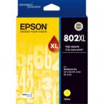 Epson Durabrite 802XL Ink - Yellow for Epson WorkForce Pro WF4720 / WF4740 Printer