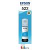 Epson T522 Ink Bottle - Cyan for Epson Expression ET2710 / WorkForce ET1110 / ET4700 / ET1810 / ET2720 / ET4800 / ET2820 / ET2810 Printer