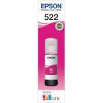 Epson T522 Ink Bottle - Magenta for Epson Expression ET2710 / WorkForce ET1110 / ET4700 / ET1810 / ET2720 / ET4800 / ET2820 / ET2810 Printer