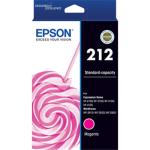 Epson 212 Ink Cartridge - Magenta 130 Pages - for WorkForce WF-2830 / WF-2850 / XP-3100 / XP-3105 / XP-4100 / XP-2100 / WF-2810 Printer