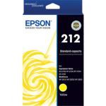 Epson 212 Ink Cartridge - Yellow Yield 130 Pages - for WorkForce WF-2830 / WF-2850 / XP-3100 / XP-3105 / XP-4100 / XP-2100 / WF-2810 Printer