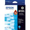 Epson DURABrite Ultra 812XL Ink Cartridge - Cyan High Yield (1100 Pages) - for WorkForce WF-7840 / WF-7845 / WF-7830 / WF-4830 / WF-4835 / WF-3820 / WF-3825 Printer Epson DURABrite Ultra 812XL Ink Cartridge - Cyan High Yield (1100 Pages) - for WorkForce WF-7840 / WF-7845 / WF-7830 / WF-4830 / WF-4835 / WF-3820 / WF-3825 Printer