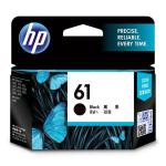 HP 61 Ink Cartridge - Black 190 Pages for HP DeskJet 1000 / 1050 / 2000 / 2050 / 2510 / 2540 / 3000 / 3050 / 1510 / Envy 4504 / 5530 / 4500 / Officejet 2620 / 4630 Printer
