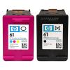 HP 61 Black + Tri-Colour Ink Cartridge 190 Pages - for HP DeskJet 1000 / 1050 / 2000 / 2050 / 2510 / 2540 / 3000 / 3050 / 1510 / Envy 4504 / 5530 / 4500 / Officejet 2620 / 4630 Printer HP 61 Black + Tri-Colour Ink Cartridge 190 Pages - for HP DeskJet 1000 / 1050 / 2000 / 2050 / 2510 / 2540 / 3000 / 3050 / 1510 / Envy 4504 / 5530 / 4500 / Officejet 2620 / 4630 Printer
