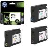 HP 955XL Black+ Tri-Colours Ink Cartridge Value Pack - Black 2000 Pages & Tri-Colours Yield - 1600 Pages for HP OfficeJet Pro 7720 / 7730 / 7740 / 8210 / 8710 / 8720 / 8730 / 8740 / 8745 Printer
