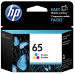 HP 65 Ink Cartridge - Tri-Colour 100 Pages - for HP AMP 120 / DeskJet 2620 / 2621 / 3720 / 3721 / HPEnvy5020 / 5030 / Officejet 2623 Printer
