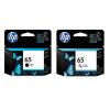 HP 65 Black+ Tri-Colours Ink Cartridge Value Pack 120 Pages - for HP AMP 120 / DeskJet 2620 / 2621 / 3720 / 3721 / HP Envy 5020 / 5030 / Officejet 2623 Printer