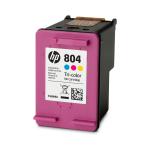HP 804 Ink Cartridge - Tri-Colour 165 Pages - for HP Envy Photo 6220 / 6222 / 6234 / 7120 / 7220 / 7820 / 7822 Printer