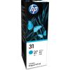 HP 31 70ml Ink Bottle - Cyan 8000 Pages - for HP Smart Tank Plus 555 / 571 / 655 / 450 / 455 / 551 / 5105 / 7005 / 7305 Printer