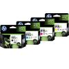 HP 915XL Black+ Tri-Colours Ink Cartridge Value Pack 825 Pages for HP OfficeJet 8010 /  OfficeJet Pro 8012 / 8020 / 8022 / 8028 Printer