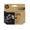 HP EvoMore 924e Ink Cartridge - Black, High Yield 1000 Pages - for OfficeJet Pro 8130e / 8120e / 8123 / 8130 Printer