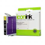 Icon Compatible Ink Cartridge Replacement for Epson T0491 - Black