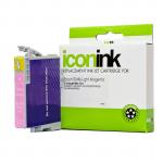 Icon Compatible Ink Cartridge Replacement for Epson T0496 - Light Magenta