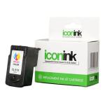 Icon Remanufactured Ink Cartridge Replacement for Canon CL513 - Colour