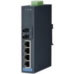 Advantech EKI-2525MI-ST-BE 4+1 ST Multi-mode Unmanaged Ethernet Switch,  -40 75