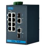 Advantech EKI-5629CI-EI-AE 8+2G Lite Managed Ethernet Switch support EtherNet/IP, -40 75