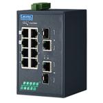 Advantech EKI-5629CI-PN-AE 8+2G Lite Managed Ethernet Switch support PROFINET, -40 75