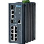 Advantech EKI-7710G-2CPI-BE 8G + 2G Combo Managed POE+ switch w/Wide temp