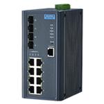 Advantech EKI-7712G-4FI-AE 12 port Full Gigabit Managed Ethernet Switch, -40 75