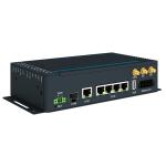 Advantech ICR-4434S ICR-4400, GLOBAL, 5x Ethernet, 1x RS232, 1x RS485, CAN, PoE PSE+, SFP, USB, SD, Without Accessories