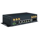 Advantech ICR-4434W1 Cellular Router, LTE Cat.12, Global, 5  Gig ETH, 1  RS232, 1  RS485, 1  SFP, CAN BUS, DI/DO, USB, SD Card, WiFi, No ACC, -40 to +60°C