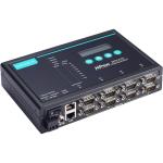 MOXA NPort 5610-8-DT 8-port RS-232 8-port RS-232 desktop device server with DB9 male connectors and 48 VDC power input