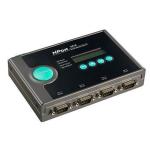 MOXA NPort 5410 4-port device server 10/100M ethernet, RS-232 DB9 male, 12~48 VDC, 0~55°C, w/o adapter