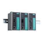 MOXA PTC-101-S-SC-LV Industrial 10/100BaseT(X) to 100BaseFX media converter, multi-mode with SC connector Ethernet-to-Fiber Media Converters,dual redundant power inputs (20 to 70 VDC), -40 to 85°C operating temperature