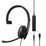 EPOS ADAPT 135 USB-C II Mono Headset - UC & 3.5mm.x by Sennheiser