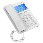 Grandstream GHP630W 2-line Desktop Hotel Phone - White with 3.5  Colour LCD /  PoE / Dual-band WiFi6