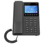 Grandstream GHP631W Desktop Hotel Phone Black - with 3.5  Colour LCD - PoE - Dual-band - WiFi6