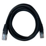 Grandstream GN-UTP-BK-1.5 Cat5e Ethernet Cable - 1.5m - Black UTP - Indoor