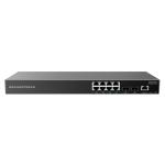 Grandstream GWN7801 10-Port Gigabit L2+ Managed Switch - 1G SFP x2 / 1GbE x8