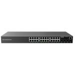 Grandstream GWN7803 28-Port Gigabit L2+ Managed Switch - 1G SFP x4 / 1GbE x24