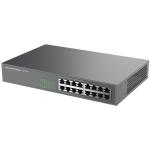 Grandstream GWN7702P 16-Port Gigabit Unmanaged PoE Switch (138W) - 1GbE x8 / 1GbE PoE+ x8