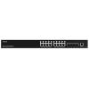 Grandstream GWN7812P 20-Port 10G L3 Managed PoE Switch (240W) - 10G SFP+ x4 / 1GbE PoE+ x16