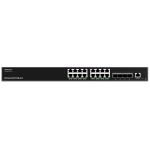 Grandstream GWN7812P 20-Port 10G L3 Managed PoE Switch (240W) - 10G SFP+ x4 / 1GbE PoE+ x16