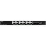 Grandstream GWN7813 28-Port 10G L3 Managed Switch - 10G SFP+ x4 / 1GbE x24
