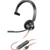 HP POLY HEADSETS 767F6AA Poly Blackwire 3310 Microsoft Teams Certified USB-A Headset