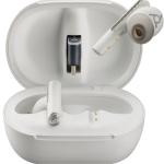 HP Poly Voyager Free 60+ Bluetooth True Wireless In-Ear Active Noise Cancelling Earbuds - UC Certified - White - BT700-C / 6-Mics Noise Cancellation / ANC / Touch Control / Up to 20m Distance / Up to 16-Hour Talk-Time / Touchscreen