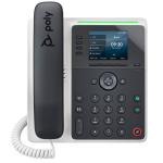 HP POLY HANDSETS 82M87AA Poly Edge E220 IP Phone and PoE-enabled