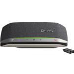 HP Poly Sync 20+ USB-C/A & Bluetooth Speakerphone - Teams Certified, 3-Mics Array, Pick up range 2M