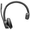 HP Poly Voyager 4310 Mono Bluetooth On-Ear Headset - Teams Certified BT700-A / 2-Mics Noise Cancellation / Busy Light / Up to 50m Distance / Up to 24-Hour Talk-Time