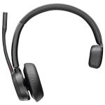 HP Poly Voyager 4310 Mono Bluetooth On-Ear Headset - Teams Certified BT700-A / 2-Mics Noise Cancellation / Busy Light / Up to 50m Distance / Up to 24-Hour Talk-Time