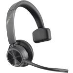 HP Poly Voyager 4310 Mono Bluetooth On-Ear Headset - Teams Certified BT700-C / 2-Mics Noise Cancellation / Busy Light / Up to 50m Distance / Up to 24-Hour Talk-Time