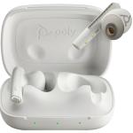 HP Poly Voyager Free 60 Bluetooth True Wireless In-Ear Active Noise Cancelling Earbuds - Teams Certified - White - BT700-C / 6-Mics Noise Cancellation / ANC / Touch Control / Up to 20m Distance / Up to 16-Hour Talk-Time