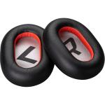 HP POLY HEADSETS 85Q42AA Poly Voyager 8200 Black Leatherette Ear Cushions (2 Pieces)